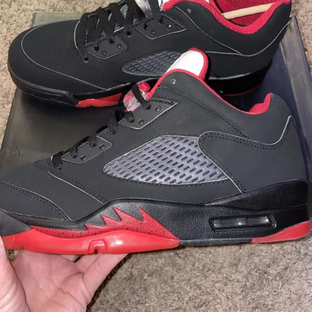 Size 10- Jordan 5 Retro Low Alternate 90 2016 NIB